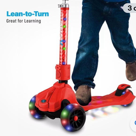 Hover-1 Ziggy Folding Kick Scooter for Kids (5+ Year Old) | Features Lean-to-... - Picture 3 of 8